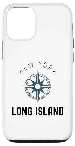 Hülle für iPhone 14 Pro Long Island New York Vintage LI NY Kompass gegründet 1640 von Long Island New York Vintage Classic Apparel