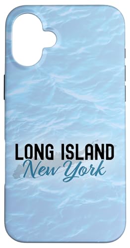 Hülle für iPhone 16 Plus Long Island New York Vintage NY Klassisches LI New Yorker Design von Long Island New York Vintage Classic Apparel