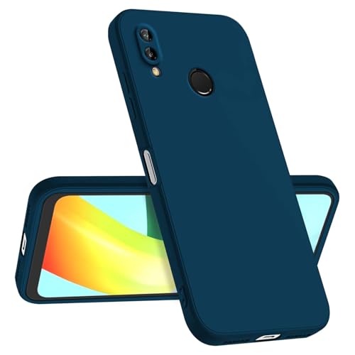 Longstong Handyhülle Kompatibel mit Huawei P20 Lite (5.84"), Stoßfest Personalisiert Schlank Minimalistisches Design - Saphirblau von Longstong