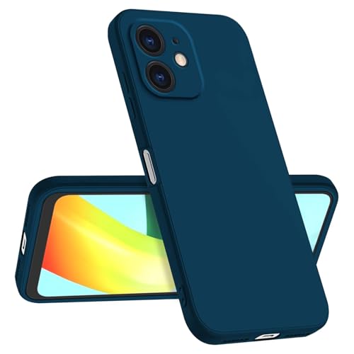 Longstong Handyhülle Kompatibel mit iPhone 11 (6.1"), Stoßfest Personalisiert Schlank Minimalistisches Design - Saphirblau von Longstong