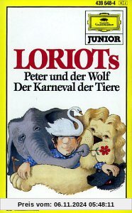 Loriots Peter und der Wolf/Karneval der Tiere [Musikkassette] von Loriot