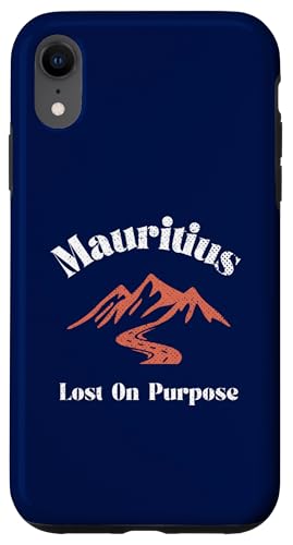 Hülle für iPhone XR Lost On Purpose Mauritius - Urlaub auf Mauritius von Lost On Purpose Vacation Travel & Co