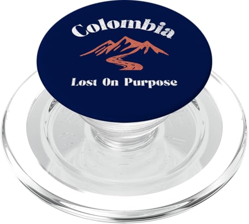 Lost On Purpose Kolumbien Reise Urlaub Kolumbien PopSockets PopGrip für MagSafe von Lost On Purpose Vacation Travel & Co