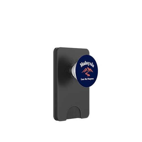 Lost On Purpose Malaysia-Reiseurlaub Malaysia PopSockets PopWallet für MagSafe von Lost On Purpose Vacation Travel & Co