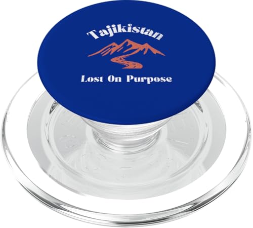 Lost On Purpose Tadschikistan Reise Urlaub Tadschikistan PopSockets PopGrip für MagSafe von Lost On Purpose Vacation Travel & Co