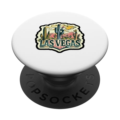 Las Vegas Squad Nevada Urlaub Geburtstag Junggesellenabschied Spaß PopSockets Klebender PopGrip von Lost Wages Clothing Co.