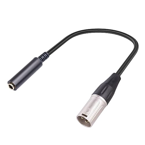 Loufy 1 x XLR-Stecker auf 1/4-Zoll-Kabel, 3-poliger Stecker auf 6,35-mm-Stecker von Loufy