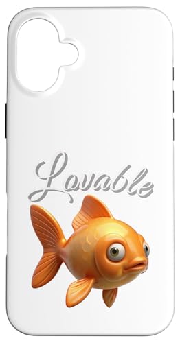 Liebenswerter Goldfisch Hülle für iPhone 16 Plus Liebenswerter Goldfisch Hülle für iPhone 16 Plus von Lovables Designs You Like
