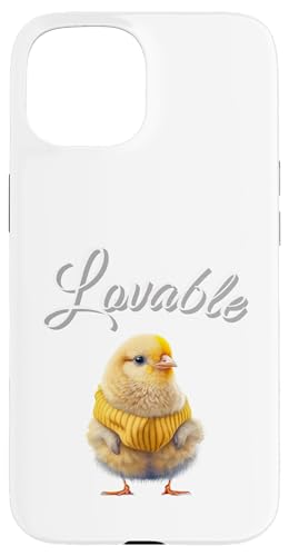 Liebenswertes Küken Hülle für iPhone 15 Liebenswertes Küken Hülle für iPhone 15 von Lovables Designs You Like