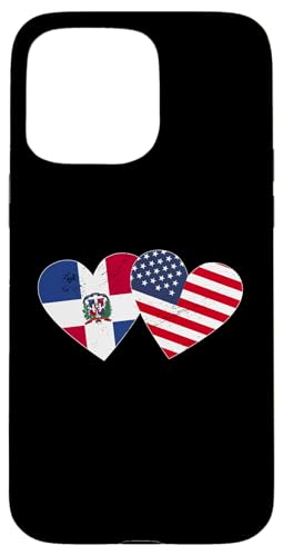 Hülle für iPhone 15 Pro Max Dominikanische Republik Amerika Flagge Herz Dominikanische Amerika von Love Dominican Republic Flag Republica Dominicana