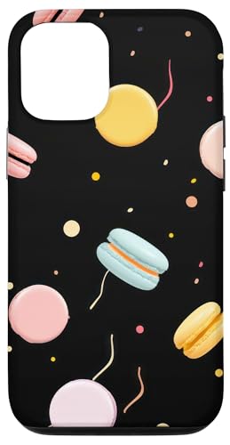 Hülle für iPhone 15 Süße Macarons abstrakte Süßwaren Astronomie im Freien von Love Floral Flower Pattern