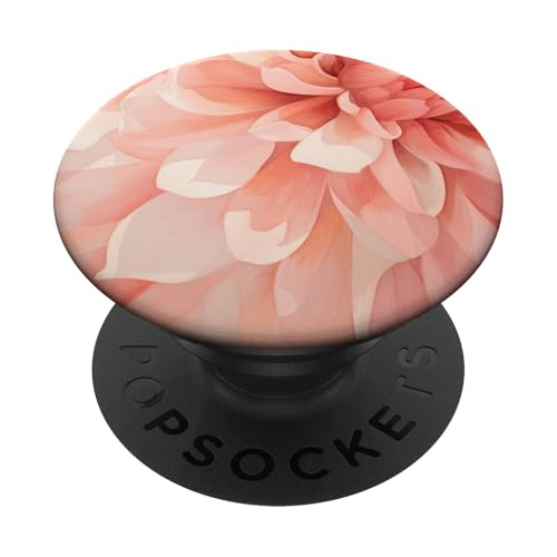 Dahlie Blume abstrakte Blütenblatt Pflanze PopSockets Klebender PopGrip von Love Flower Fruits Pattern