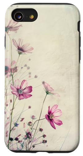 Hülle für iPhone SE (2020) / 7 / 8 Ildflower Asteraceae Geranienmalerei von Love Flower Fruits Pattern