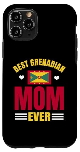 Hülle für iPhone 11 Pro Best Grenadian Mom Ever Grenada Muttertag Bekleidung von Love Grenada Flag Design Proud Grenadian Roots