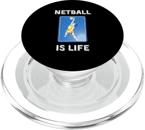 Love Netball-Spieler, Eltern, Trainer, Herren, Damen, Kinder, Mädchen PopSockets PopGrip für MagSafe von Love Netball For Player Coaches Men Women Children