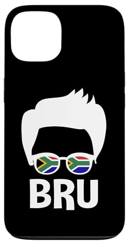 Bru South Africa Jungen-Silhouette Wear Südafrikanischer Mann Hülle für iPhone 13 von Love South Africa Flag Proud For South Africans