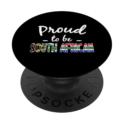 Stolz auf südafrikanische Männer Frauen Südafrika Wurzeln PopSockets Klebender PopGrip von Love South Africa Flag Proud For South Africans