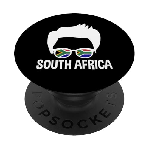 Südafrika Jungen-Silhouette Wear Südafrikanischer Mann PopSockets Klebender PopGrip von Love South Africa Flag Proud For South Africans