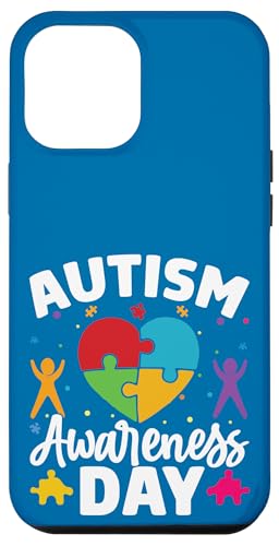 April Autismus Awareness Month Autismus Teacher Dad Mom Matching Hülle für iPhone 12 Pro Max von Love & Puzzle Wear.USA