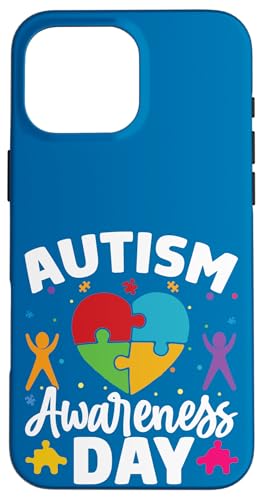 April Autismus Awareness Month Autismus Teacher Dad Mom Matching Hülle für iPhone 16 Pro Max von Love & Puzzle Wear.USA