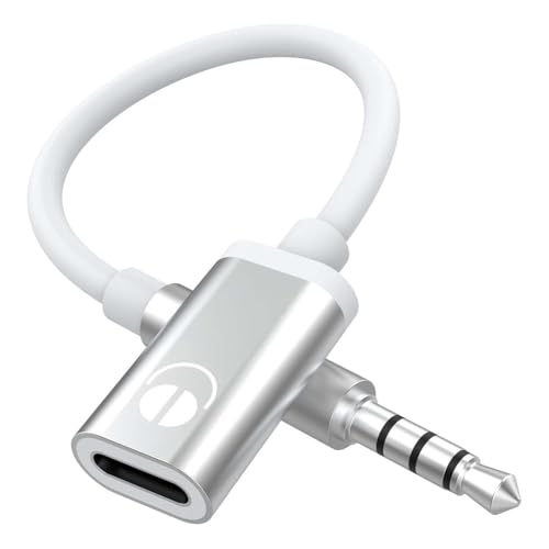 Lrporyvn Audiokabel 3,5 mm Stecker auf Typ C Buchse, Analoger Audioanschluss, Kopfhörer-Audioadapter für MP3-Player, Laptop, Tablet C von Lrporyvn