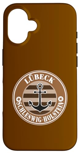 Hülle für iPhone 16 Lübeck Meer Schleswig-Holstein Ostsee Bier Fischbrötchen von Lübeck Meer Norden Digga Norddeutschland