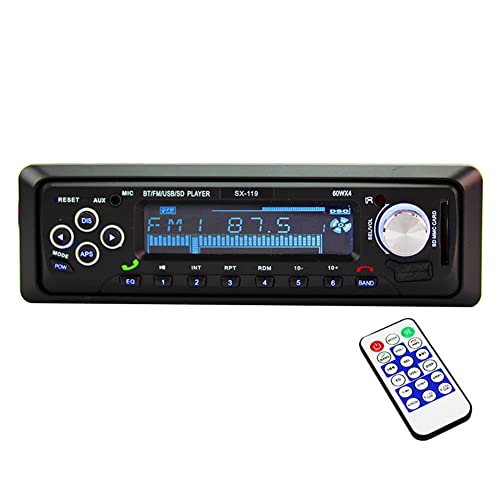 Luejnbogty -119 Auto Bluetooth Karten GeräT Bluetooth Freisprecheinrichtung MP3 Auto Radio Player + von Luejnbogty