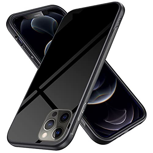 Luhuanx Hülle für iPhone 14 Pro MAX Case, iPhone 14 Pro MAX Cases 5G in 6,7 Zoll,Hohe Gehärtete Glasqualität mit voller Abdeckung Objektiv auf der Rückseite schwarz von Luhuanx