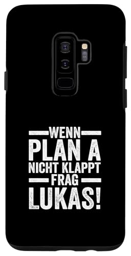 Hülle für Galaxy S9+ Vorname Lukas von Lukas Geschenk