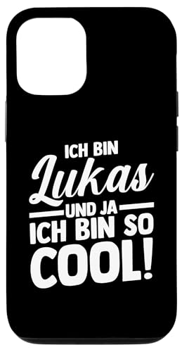 Hülle für iPhone 15 Pro Vorname Lukas von Lukas Geschenk