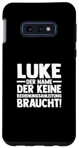 Hülle für Galaxy S10e Vorname Luke von Luke Geschenk