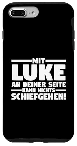 Hülle für iPhone 7 Plus/8 Plus Vorname Luke von Luke Geschenk