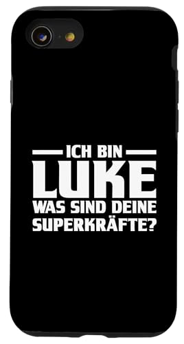 Hülle für iPhone SE (2020) / 7 / 8 Vorname Luke von Luke Geschenk