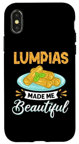 Hülle für iPhone X/XS Lumpia Shanghai Filipino Food Frühlingsrolle Rezept von Lumpia Shanghai