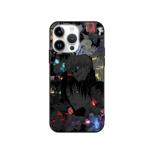 Schutzhülle für Xiaomi Redmi Note 13 Pro+ 5G/13 Pro plus Hülle 6.67'', Cartoon Anime Demon Slayer Jujutsu Muster Designs Manga Mädchen Junge Case Schutz Handyhülle Stoßfest TPU Weich Ultra Dünn Cover von LunarDrift