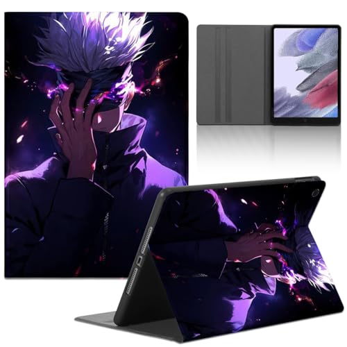 Tablet Hülle für Apple iPad Air (2020) (5th Generation)/Air 4/Air 5 (2022) 10.9'', Anime Jujutsu Kaisen Gojo Satoru Itadori Yuji Schutzhülle PU Leder Flip Multi-Winkel Ständer Tablet Folio von LunarDrift