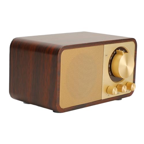 Retro Wood Wireless Vintage -Lautsprecher, Tragbarer Drahtloser Lautsprecher für Cafés Restaurants Schlafzimmer, Easy Carry Outdoor -Musikvergnügen, Großartiger -Lautsprecher Retro Wood Wireless Vintage -Lautsprecher, Tragbarer Drahtloser Lautsprecher für Cafés Restaurants Schlafzimmer, Easy Carry Outdoor -Musikvergnügen, Großartiger -Lautsprecher von Luocute