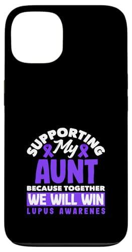 Hülle für iPhone 13 Wenn wir meine Tante unterstützen, werden wir das Bewusstsein für Lupus gewinnen von Lupus Awareness Support Strength Apparel Gifts