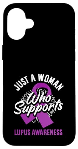 Hülle für iPhone 16 Plus Nur eine Frau, die das Bewusstsein für Lupus unterstützt von Lupus Awareness Support Strength Apparel Gifts