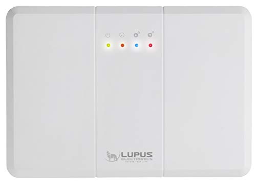 LUPUS Funkrepeater V2 für die XT Smarthome Alarmanlagen, kompatibel mit allen XT Funk Alarmanlagen, verstärkt alle 868Mhz Sensoren (Gefahrenmelder), inkl. 12V Netzteil, 12122 von Lupus Electronics