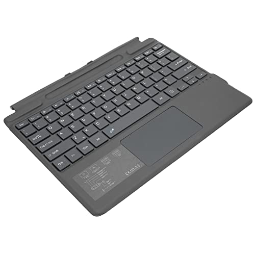 Luqeeg Kabellose Bluetooth-Tastatur, Ultradünne Tastatur, Wireless Distance Ultradünne Tastatur Wiederaufladbare Drahtlose Bluetooth-Tastatur Kabellose Tablet-Tastatur Für die 13 Zoll für Pro 8 für X von Luqeeg