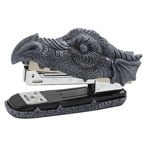 Alligator-hefter Hefter Schmücken Lustige Hefter Büromaterial Hochleistungs-tischhefter Mini-büroklammern Desktop-designer-hefter Mini-heftklammern Dekor Rostfreier Stahl Grey Lurrose von Lurrose