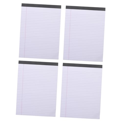 Lurrose 4 Stück Papier Nehmen Arbeitsheft Gefüttert Notizpolster Notizbilder Papierblöcke Pads Notizbuch Steno-pad Liniertes Papier Notizblock Klein Schmucklos Notizbücher Masse Weiß Lurrose 4 Stück Papier Nehmen Arbeitsheft Gefüttert Notizpolster Notizbilder Papierblöcke Pads Notizbuch Steno-pad Liniertes Papier Notizblock Klein Schmucklos Notizbücher Masse Weiß von Lurrose