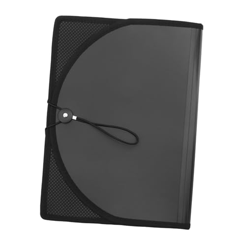 Lurrose Aufbewahrungstasche Für Dokumente Datendateiordner Dokumentenhalter Aus Papier Dateitasche Dateiordner Sortieren Akkordeon Binder Office-datei-organizer Ordner-organizer Pp Black von Lurrose