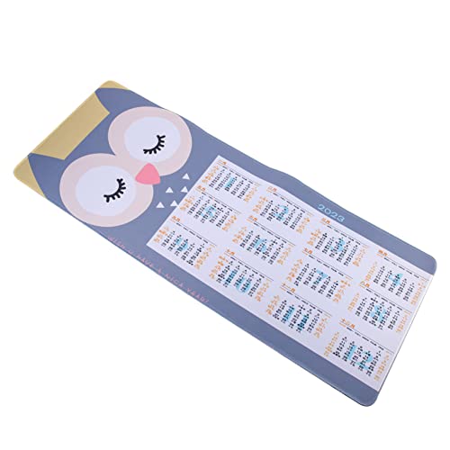 Lurrose Kalender Mauspad Tastaturpad Gaming Mauspad Schreibtischkalender Mauspads Laptop Mauspad Gaming Tastatur Und Niedliches Mauspad Große Mit Kabel Naturkautschuk von Lurrose