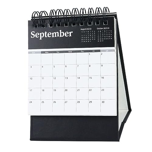 Lurrose Schreibtisch Stehkalender Minimalistischer Tischkalender Für Büro Kreativer Dekorationskalender Für Büro Und Zuhause Kleiner Stehender Kalender von Lurrose