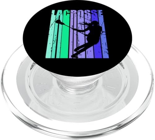 Mädchen Geburtstag Lacrosse Retro Sticks Lacrosse Design Coach PopSockets PopGrip für MagSafe von Lush Lacrosse