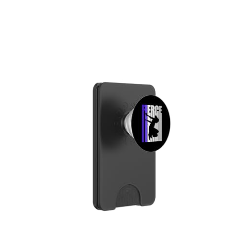 Parkour Damen Purple Fierce Basketball-Design Geburtstag PopSockets PopWallet für MagSafe von Lush Parkour