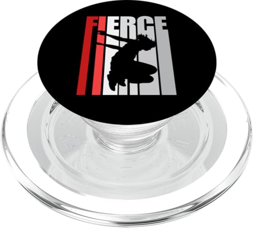 Parkour Damen Red Fierce Geburtstag Strong Keep Thema PopSockets PopGrip für MagSafe von Lush Parkour