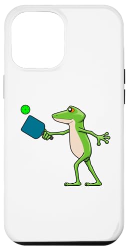 Hülle für iPhone 15 Pro Max Pickleball Spieler Frosch Niedliches Tier Sport von Lustig Niedlich Ironisch Hobby Tiere